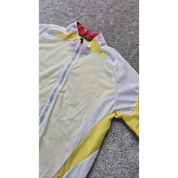 Mavic Altium Cycling Shirt Womens Large Yellow & White ergogrip sunwick - Picture 5 of 11
